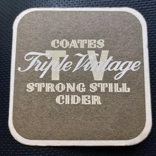 Coates cider beer - coates, cat