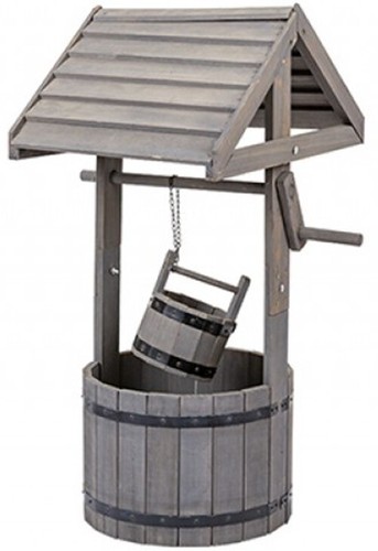 Large wooden wishing - wooden,