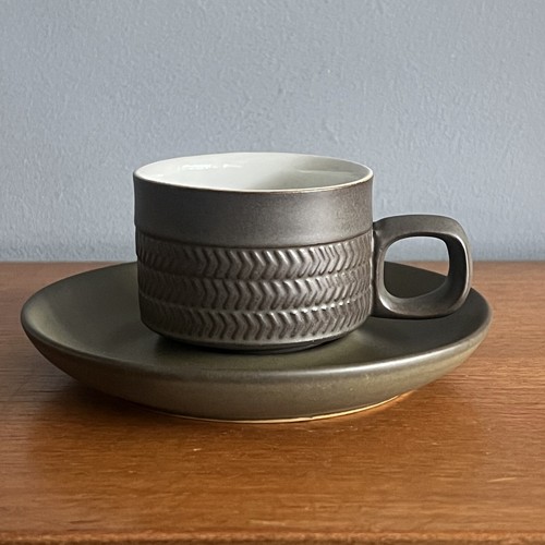 Vintage denby pottery chevron - denby,