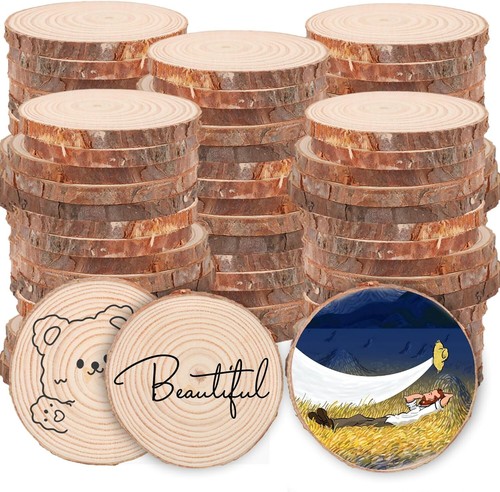 Wood slices 6cm log - wood,