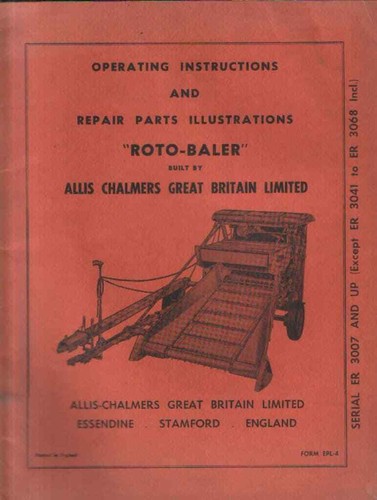 Allis chalmers baler roto - allis,