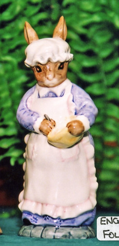 Beswick mrs rabbit baking - beswick,