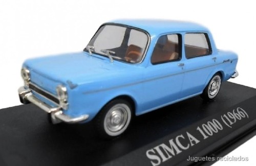 Simca 1000 1966 ixo - 1000, 1/43