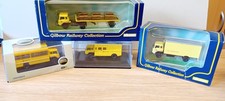 4x 1:76 Scale 1970/80s era British Rail Bedford Lorries by Gilbow/Oxford Hornby