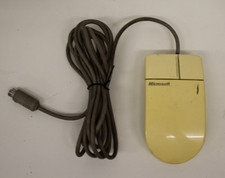 Microsoft PS/2 compatible Serial Vintage Wired Trackball Mouse/ Starck Design