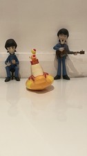 Beatles  Cartoon Figures Ringo George And Yellow Submarine