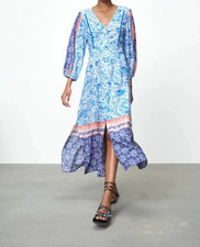 Zara Blue White Floral &