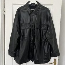 Zara women’s leather look
