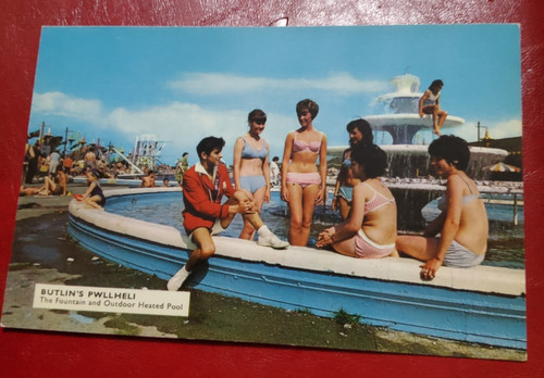Butlins pwllheli postcard - pwllheli,