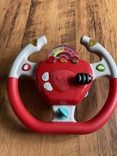Battat Car Steering Wheel Interactive Educational Toy Sounds & Lights