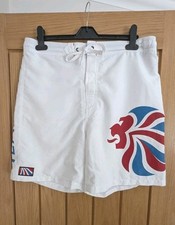 NEXT Team GB Shorts Mens White
