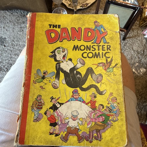 Dandy monster comic 1947 book - dandy,