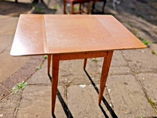 Vintage Drop Leaf Dining Table tapered legs 1960/70's