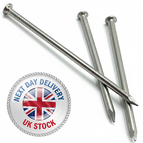 Galvanised steel round head - steel,