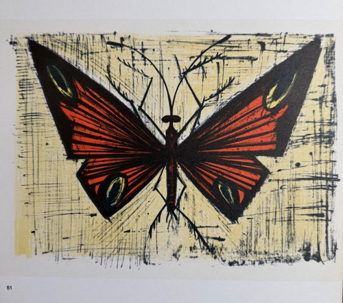 Bernard buffet lithograph - bernard,
