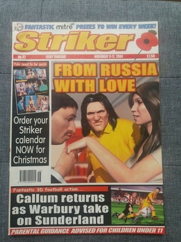 Striker comic issue - comic, 62