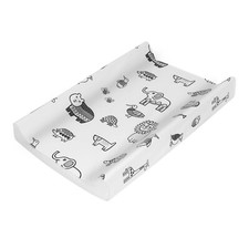 Jane Foster Animal-Print Wedge Changing Mat Anti-Roll 9.5cm Edges, Waterproof