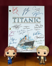 Titanic Script Signed-