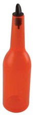 Flair Bottle 750ml Cocktail Shaker Orange Bar Flairing Practice Bottle Drink Pub