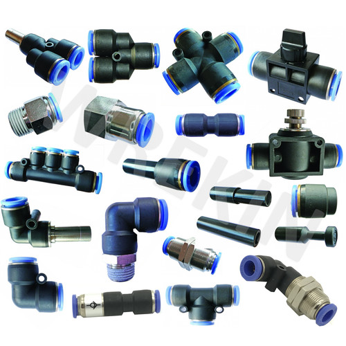 Pneumatic push fittings - push,