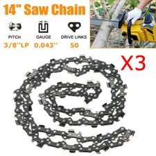 3X 14" Chainsaw Saw Chain Blades Fit Stihl 017 MS170 MS171 MS192 MSE140 MSE170