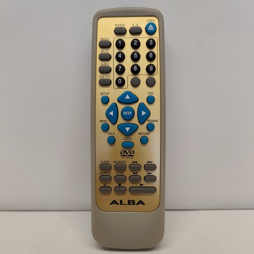 Alba dvd65 dvd remote - alba, dvd65/b