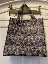 Rare Liberty of London Ianthe Vintage Oilcloth Small Tote Bag NWOT Collectible