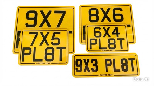 Motorbike number plate - motorbike, |