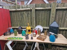 Vintage Oil Can Dispenser