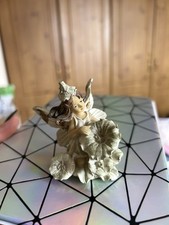 Vintage Regency Fine Arts Fairy With Flowers Great Condition