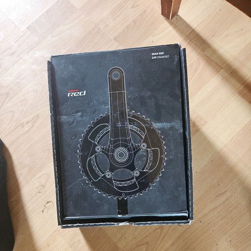Sram red gxp crankset - crankset, black