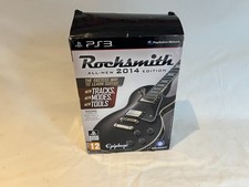 Rocksmith 2014 PS3 Guitar USB Real Tone cable Included PlayStation 3