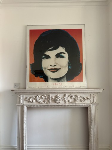 Large vintage andy - a, warhol