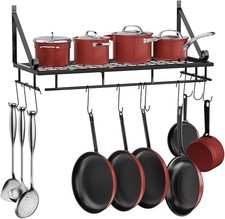 Wall Hanging Pan Pot Rack