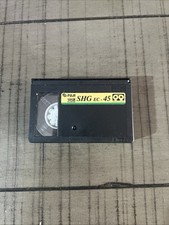 1 x Fuji EC-45 Super SHG VHS C Camcorder Cassette Video Tape