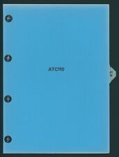 Honda ATC110 (1980-on) Factory Issue PDI Set-Up Manual ATC 110 ATV Trike ET53