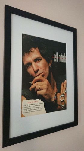 Keith richards framed - keith, poster