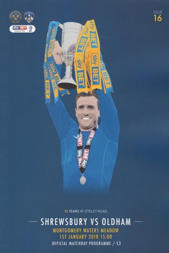 2017 shrewsbury town - 2017/18,