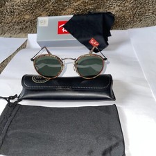 RAY-BAN B&L U.S.A W1677 WYAW ROUND JOHN LENNON G-15 XLT KALEIDOSCOPIC SUNGLASSES