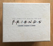 FRIENDS BOX SET DVDS COMPLETE SERIES 1-10 NEW NEVER WATCHED WITH EPISODE BOOKLET