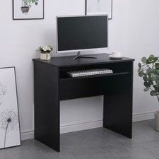 Computer Desk PC Laptop Table Home Office Study Workstation Gaming Newport Black