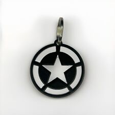 WW2 American Roundel Keyring