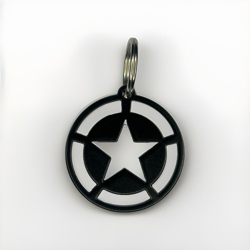 Ww2 american roundel - ww2, keyring