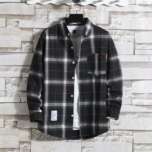 Men relco check plaid shirt - relco,
