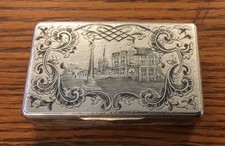 Russian Imperial Silver Niello