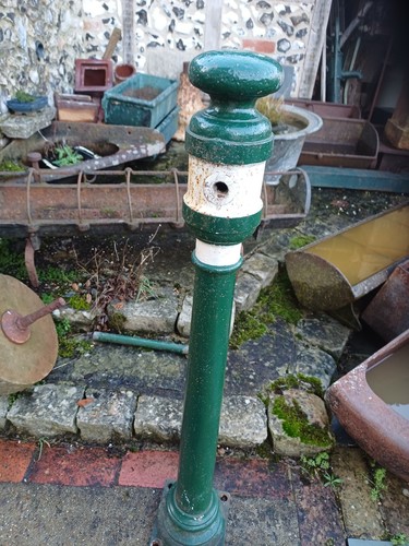 Vintage painted cast iron - cast,