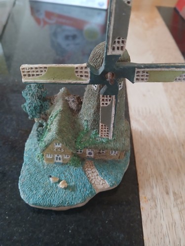 Cottage windmill ornament - cottage,