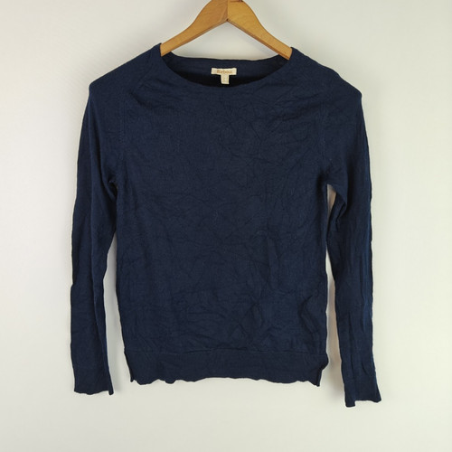 Barbour men navy wool knit - barbour,