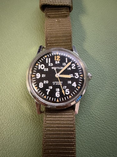 Vintage westclox military - westclox,