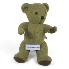 Vintage Musical Plush Teddy Bear The Deans Gwentoy Group Jointed Made In Britain